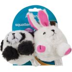 Zoobilee Squatters 2'li Peluş Sesli Köpek Oyuncağı (Tavşan/panda)
