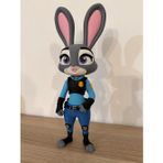 Zootropolis Temalı Judy Hopps Karakter Figürü