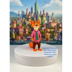 Zootropolis Tilki Nick Wilde Figürü – 10 cm Dekoratif Koleksiyon Objesi | Karizmatik Tilki Karakter