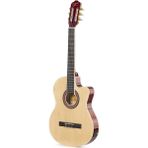 Zoppran QCG10CSL Ince Kasa Elektro Klasik Gitar - N (Naturel)