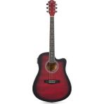 Zopran ACZP150RDS Kırmızı Elektro Akustik Gitar