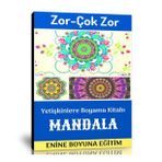 Zor -Çok Zor Mandala Boyama Kitabı