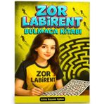 Zor Labirent Bulmaca Kitabı (70 Süper Labirent)