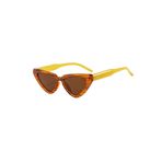 Zorath Kahverengi Vintage & Retro Unisex Kedi Güneş Gözlüğü