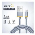 Zore 1 m Poro Micro USB Kablo