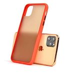 Zore 10616 Apple Iphone 11 Pro Max Fri Kırmızı Silikon Cep Telefonu Kılıf