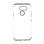 Zore 5F15-11050 Lg K40s Dört Köşeli Lazer Silikon Cep Telefonu Kılıf
