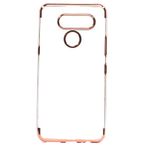 Zore 5F15-11215 Lg K50s Dört Köşeli Lazer Silikon Cep Telefonu Kılıf