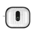 Zore Airpods İle Uyumlu 4 Kılıf Kenarları Renkli Şeffaf Dilimli Silikon Airbag 40 Kılıf