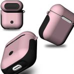 Zore Airpods Kılıf Shockproof Silikon Kılıf - Pembe