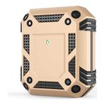 ZORE Apple Airpods Kılıf Zore Airbag 15 Zırh Tasarım Kılıf - Gold