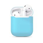 Zore Apple Airpods Uyumlu Airbag 13 Silikon Mavi Kılıf