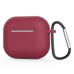 Zore Apple İle Uyumlu Airpods 3. Nesil Airbag 28 Silikon Kılıf, Mürdüm