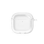 Zore Apple ile uyumlu Airpods 4 Kılıf Şeffaf Kristal Silikon Zore Airbag 14 Kılıf Şeffaf