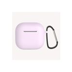 Zore Apple ile uyumlu Airpods 4 Zore Standart Silikon Kılıf Lila