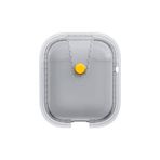 Zore Apple İle Uyumlu Airpods Airbag 33 Darbelere Karşı Dayanıklı Magnetik Kılıf, Gri