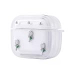 Zore Apple İle Uyumlu Airpods İle Uyumlu 4 Airbag 44 Airbag Tasarımlı Simli Şeffaf Kutup Kılıf