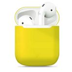 Zore Apple ile uyumlu Airpods Kılıf Airbag 13 Silikon Sarı