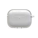 Zore Apple İle Uyumlu Airpods Pro 2 Kılıf Şeffaf Kristal Silikon Airbag 14 Kılıf, Renksiz