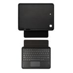 Zore Apple ile uyumlu iPad 10.2 2021 (9.Nesil) Border Keyboard Bluetooh Bağlantılı Standlı Klavyeli Tablet Kılıfı Siyah
