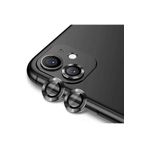 Zore Apple İle Uyumlu iPhone 12 CL-12 Premium Safir Parmak İzi Bırakmayan Anti-Reflective Kamera Lens Koruyucu, Siyah