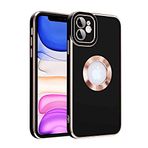 Zore Apple ile uyumlu iPhone 12 Kılıf Zore Kongo Kapak Siyah