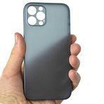 Zore Apple İle Uyumlu iPhone 12 Pro Max Kılıf Eko PP Kapak, Saks Mavi