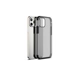 Zore Apple ile uyumlu iPhone 12 Pro Max Kılıf Volks Kapak Siyah