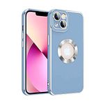 Zore Apple ile uyumlu iPhone 13 Kılıf Zore Kongo Kapak Mavi