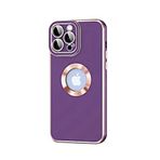 Zore Apple ile uyumlu iPhone 13 Pro Kılıf Zore Kongo Kapak Koyu Mor