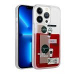 Zore Apple İle Uyumlu İphone 14 Pro Kılıf Desenli Sıvılı Drink Silikon Kapak