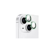 Zore Apple İle Uyumlu iPhone 15 CL-12 Premium Safir Parmak İzi Bırakmayan Anti-Reflective Kamera Lens Koruyucu, Yeşil