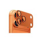 Zore Apple ile uyumlu iPhone 17 Pro CL-20 Kamera Lens Koruyucu Turuncu