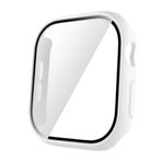 Zore Apple İle Uyumlu Watch 10 42mm Sert PC Kasa ve Ekran Koruyucu Watch Gard 35, Beyaz