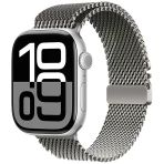 Zore Apple İle Uyumlu Watch 10 46Mm Krd-121 Metal Hasır Kordon