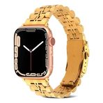 Zore ​​​Apple İle Uyumlu Watch 42mm KRD-54 Metal Kordon Gold