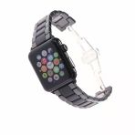 Zore Apple İle Uyumlu Watch 44Mm Mat Seramik Metal Kordon