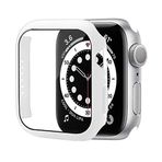 Zore Apple İle Uyumlu Watch 7 45mm Watch Gard 01 Ekran Koruyucu, Beyaz
