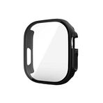 Zore Apple İle Uyumlu Watch Ultra 49mm Kasa ve Ekran Koruyucu Watch Gard 20, Siyah