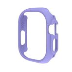 Zore Apple İle Uyumlu Watch Ultra 49mm Sert PC Kasa Koruyucu Watch Gard 18, Lila