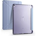 Zore Apple iPad 10.2 8. Nesil Tri Folding Kalem Bölmeli Standlı - Mavi Kılıf
