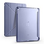 Zore Apple iPad 10.2 8. Nesil Tri Folding Smart With Pen Standlı Kalemlikli Kapaklı Kılıf
