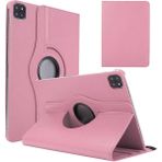 Zore Apple iPad Pro 11 2020 Dönebilen Standlı Açık Pembe Kılıf