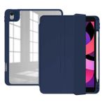 Zore Apple iPad Pro 12.9 2018 3.Nesil Nort Arkası Şeffaf Standlı Lacivert Tablet Kılıf