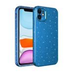 Zore Apple iPhone 11 Kamera Korumalı Simli Lüks Koton Kapak Kılıf