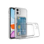 Zore Apple iPhone 11 Kartlıklı Şeffaf Setra Clear Silikon Kapak Kılıf