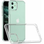Zore Apple iPhone 11 Kılıf Korumalı Kenarları Silikon Arkası Sert Coss Şeffaf Kapak
