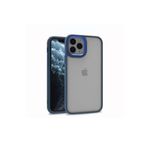 Zore Apple iPhone 11 Pro Max Flora Kapak Mavi Cep Telefonu Kılıfı