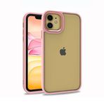 Zore Apple iPhone 11 Uyumlu Lila Flora Kapak Kılıf