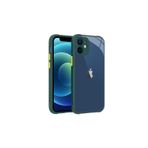 Zore Apple iPhone 12 Mini Uyumlu Koyu Yeşil ​​Kaff Kapak Kılıf